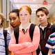 Illustration for article titled Elementary Schoolers Depressed After Getting Look At Voters Filing Out Of Gymnasium
